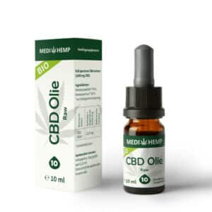 CBD olie Raw 10% 10ml (Medihemp - Wedihemp)