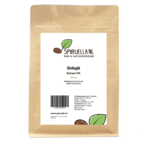 Shilajit caps Premium (Spiruella) 60 stuks - 5% extract