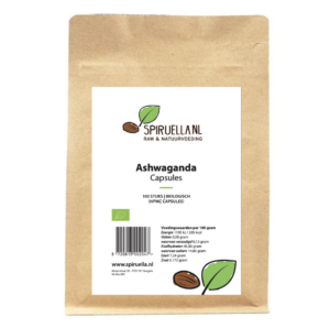 Ashwagandha Biologisch (Spiruella) 100 Capsules