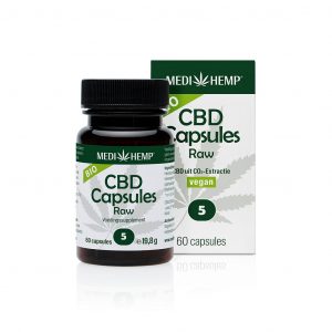 CBD Pastilles Raw - 5% (Medihemp - Wedihemp) 60st