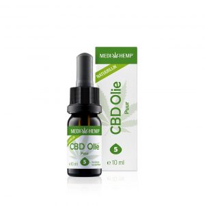 CBD olie Puur 5% 10ml (Medihemp - Wedihemp)