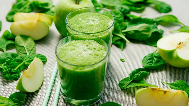 gerstegras en tarwegras - smoothie