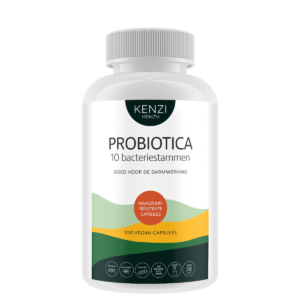 Probiotica 9,6 Miljard CFU - 10 bacteriestammen (Kenzi) 100 capsules - Vegan