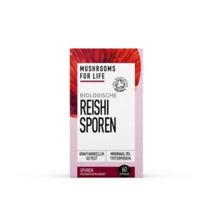 Reishi Sporen Paddenstoelen Capsules (Mushrooms4Life) 60caps