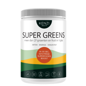 Kenzi Super Greens (superfood groentepoeder) Tijdelijke Korting: 38% | Meer energie en weerstand | 300 gram | super green juice mix aanbieding