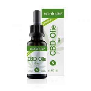 CBD olie Puur 5% 30ml (Medihemp-Wedihemp)