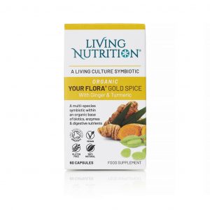 Kurkuma Gember, Gefermenteerd Bio (Living Nutrition) 60caps