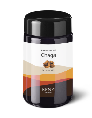 Chaga Extract Capsules Biologisch (60 stuks) Kenzi
