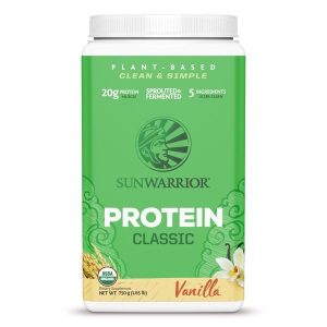 Sunwarrior Classic Proteïne Vanille 750 Gram Biologisch