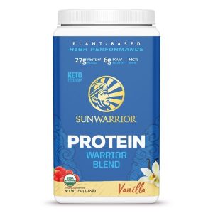 Sunwarrior Warrior Blend Biologische Proteïne Vanille 750 Gram