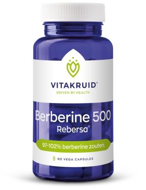 Berberine 500mg Rebersa (Vitakruid) 60 Caps