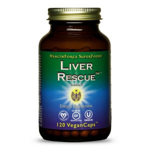 Liver Rescue - Liver Support  (HealthForce)120 V-Caps