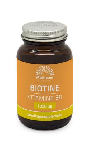 Biotine 1000mcg (Mattisson) - 60 tabletten