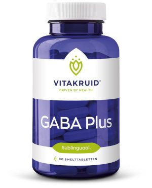 GABA Plus (Vitakruid)- 90 zuigtabletten