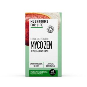 MyCo-Zen Paddenstoelen Capsules Bio (Mushrooms4Life) 60 caps (Reishi-Lion's Mane)