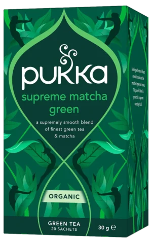 Supreme Green Matcha Tea Organic (Pukka) 20 Zakjes