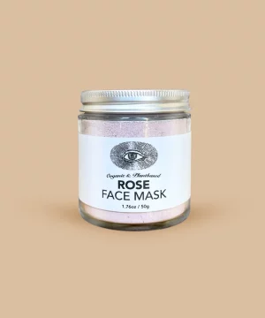 Rose Clay Mask: Detoxify + Hydrate (Anima Mundi)