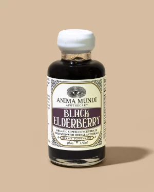 Black Elderberry Syrup (Anima Mundi) 59ml - Vlierbessensiroop