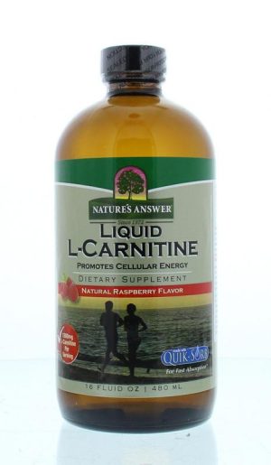 Vloeibaar L-Carnitine (Nature's Answer) 1200mg - 480ml