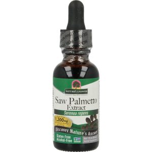 Saw Palmetto extract alcoholvrij (Nature's Answer) 30ml - Zegepalm