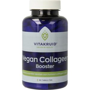 Collageen Booster Vegan (Vitakruid) 90 tabletten