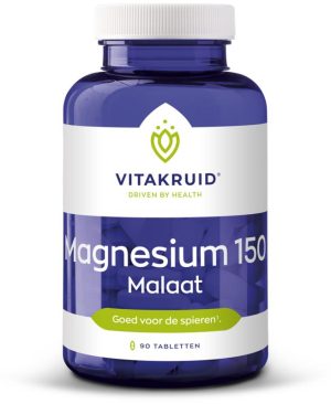 Magnesium 150 malaat (Vitakruid) 90 Tabletten
