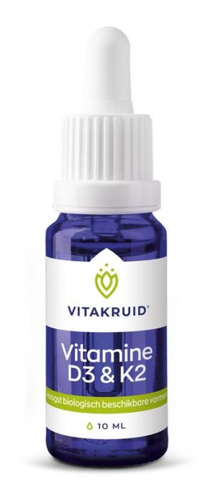 Vitamine D3 & K2 (Vitakruid) 10ml of 30ml