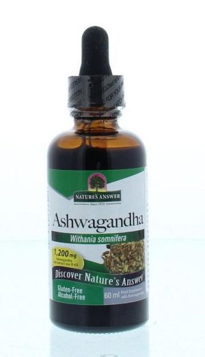 Ashwagandha extract alcoholvrij (Nature's Answer) 60ml