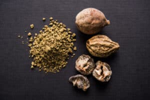 haritaki vrucht terminalia chebula ayurvedisch kruid poeder