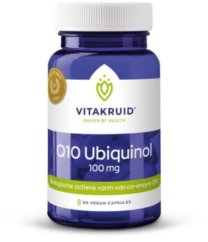 Q10 Ubiquinol 100mg (Vitakruid) 60 capsules
