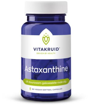 Astaxanthine gekweekte alg (Vitakruid) 60 Softgels - Vegan