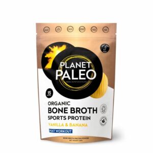 Organic Bone Broth Sports Protein (Planet Paleo) 480gr Vanilla & Banana
