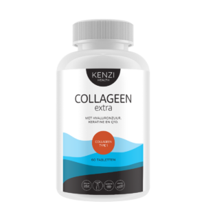 Collageen Extra met Hyaluronzuur, Keratine en Q10 (Kenzi) 60 tabletten