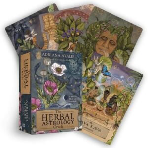 Herbal Astrologie Oracle Card Deck and Guidebook (Anima Mundi)