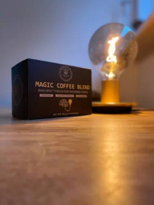 Magic Coffee Blend met MCT, Lion's Mane, Rhodiola en Ginseng (Medicine Magic) 18 zakjes