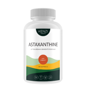 Astaxanthine -AstaReal® met Vit C en E (Kenzi) 60 softgels 4mg