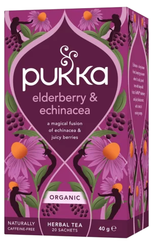 Elderberry & Echinacea Thee Bio (Pukka)