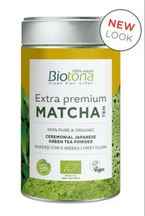 Matcha Tea Poeder Extra Premium Bio (Biotona) 80gr