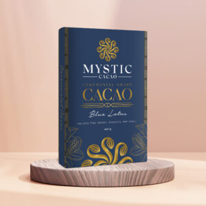 Ceremoniële Cacao Pasta Blue Lotus (Mystic Cacao) 400g