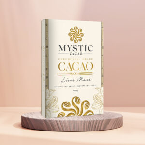 Ceremoniële Cacao Pasta Lion’s Mane (Mystic Cacao) 400g