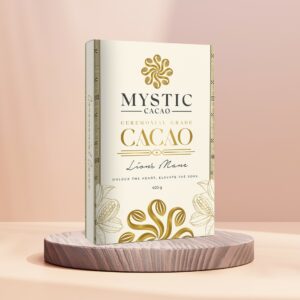 Ceremoniële Cacao Pasta Lion’s Mane (Mystic Cacao) 200g