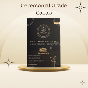 Ceremoniële Cacao Pasta Ashwagandha (Medicine Magic) 400g