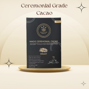 Ceremoniële Cacao Pasta Shilajit (Medicine Magic) 200 gram