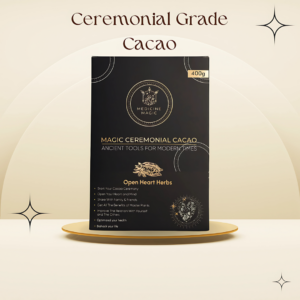 Ceremoniële Cacao Pasta Open Heart Herbs (Medicine Magic)