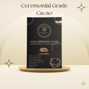 Ceremoniële Cacao Pasta Lion's Mane (Medicine Magic) 200 - 400g