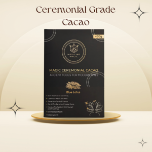 Ceremoniële Cacao Pasta Blue Lotus (Medicine Magic)