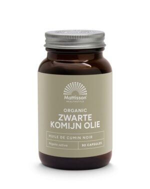 Zwarte Komijn Bio (Mattisson) Black Seed Oil 90 caps