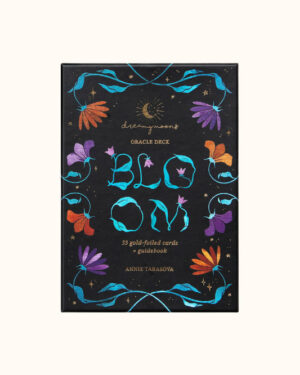 Bloom Oracle Deck (Dreamy Moons ) 33 oracle cards + guidebook ENGELS