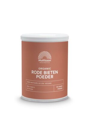 Rode Bietenpoeder (Mattisson) Biologisch 125 gram