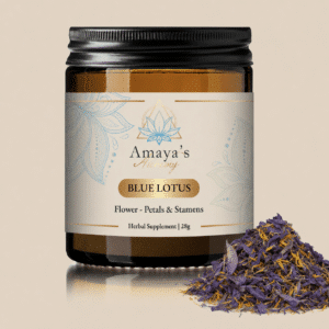 Blauwe Lotus - blaadjes en meeldraden- Biologisch (Amaya's Alchemy) Blue Lotus 28 gram